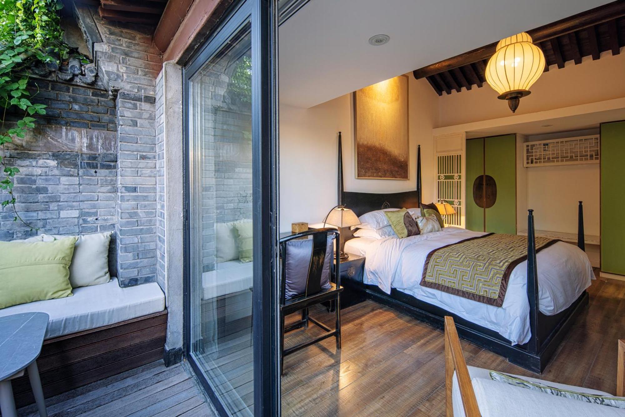 Beijing Le Zai Nan Luo Gu Xiang Wang Fu Jing Forbidden City Courtyard Hotel&Free Laundry Service&Free Coffee And Dumpling Experience Service Exteriör bild