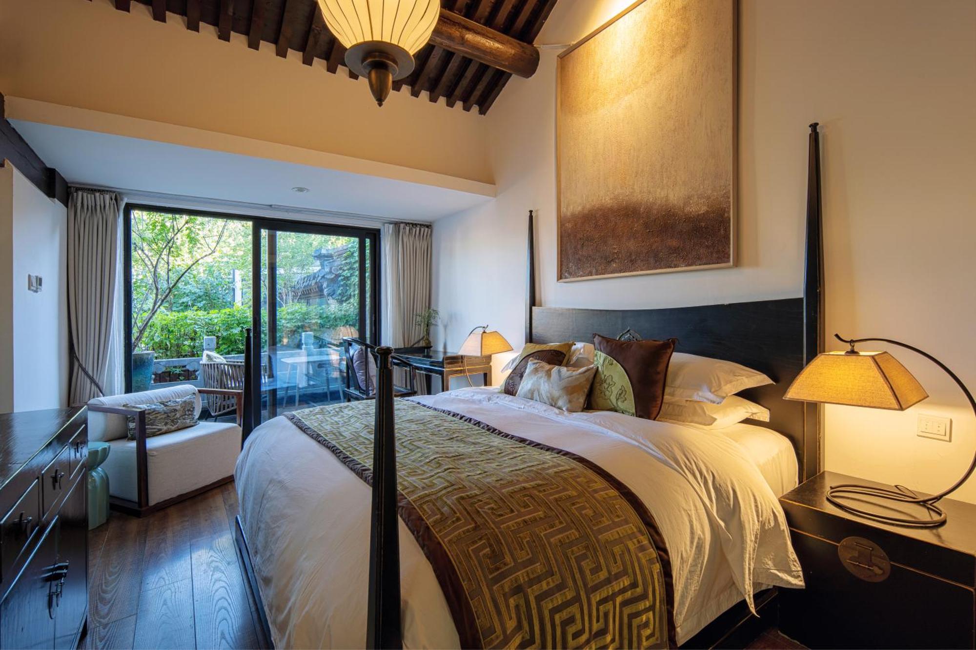 Beijing Le Zai Nan Luo Gu Xiang Wang Fu Jing Forbidden City Courtyard Hotel&Free Laundry Service&Free Coffee And Dumpling Experience Service Exteriör bild