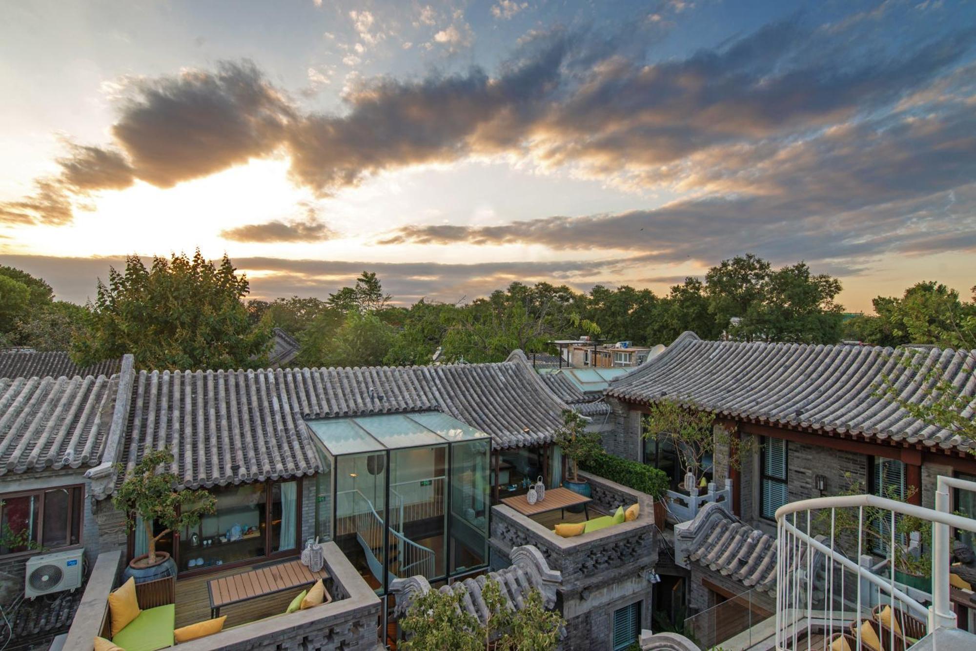 Beijing Le Zai Nan Luo Gu Xiang Wang Fu Jing Forbidden City Courtyard Hotel&Free Laundry Service&Free Coffee And Dumpling Experience Service Exteriör bild