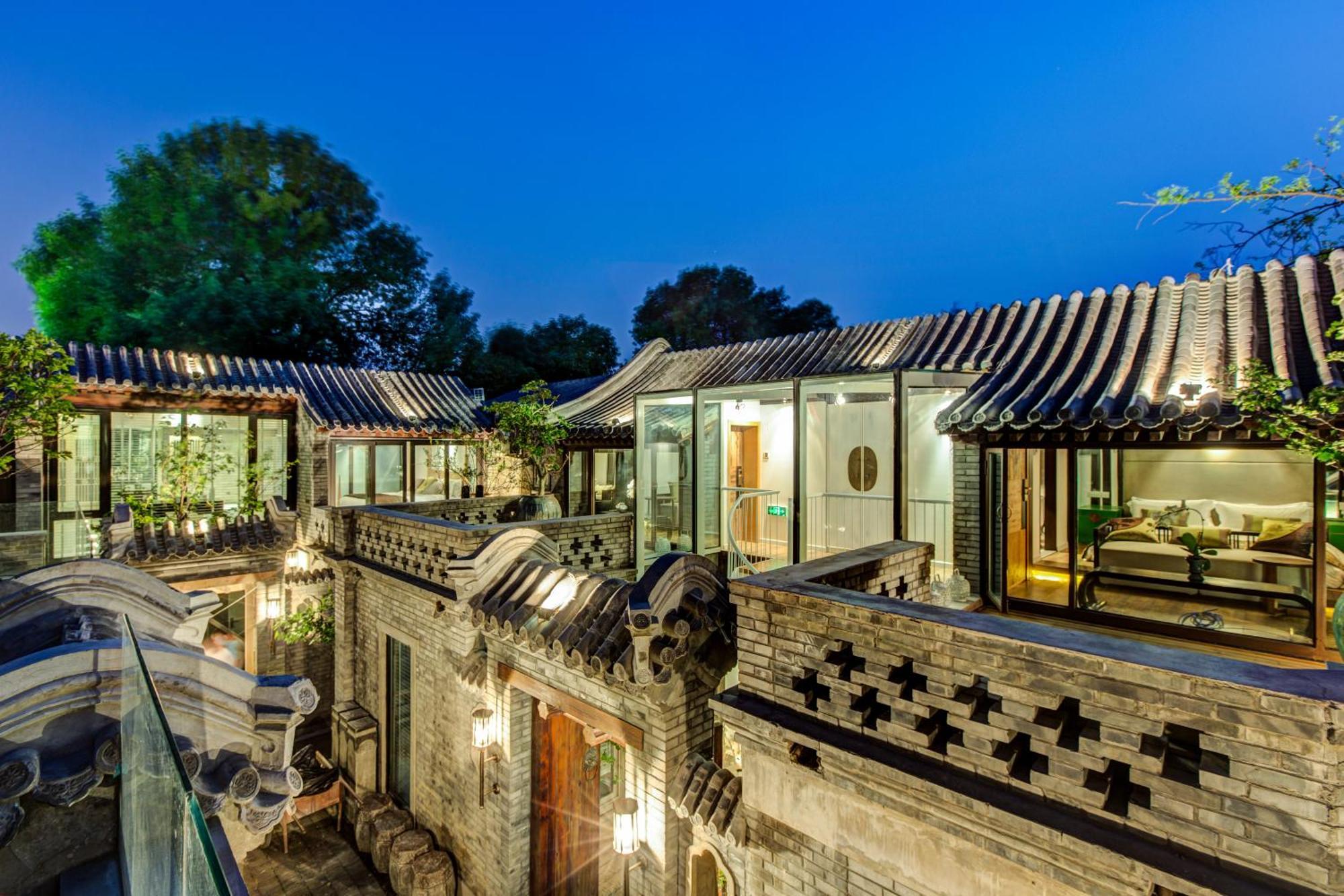 Beijing Le Zai Nan Luo Gu Xiang Wang Fu Jing Forbidden City Courtyard Hotel&Free Laundry Service&Free Coffee And Dumpling Experience Service Exteriör bild