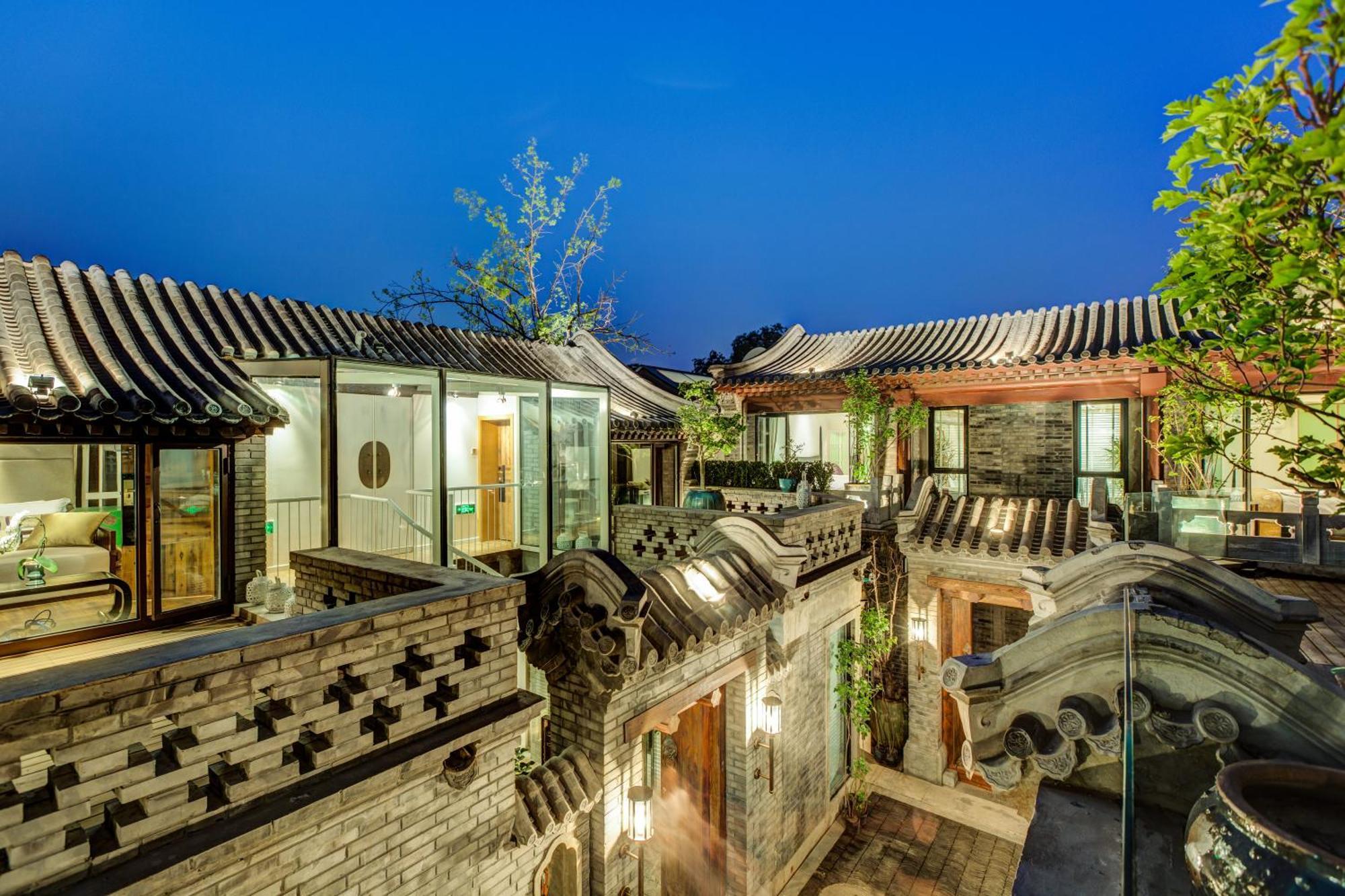 Beijing Le Zai Nan Luo Gu Xiang Wang Fu Jing Forbidden City Courtyard Hotel&Free Laundry Service&Free Coffee And Dumpling Experience Service Exteriör bild