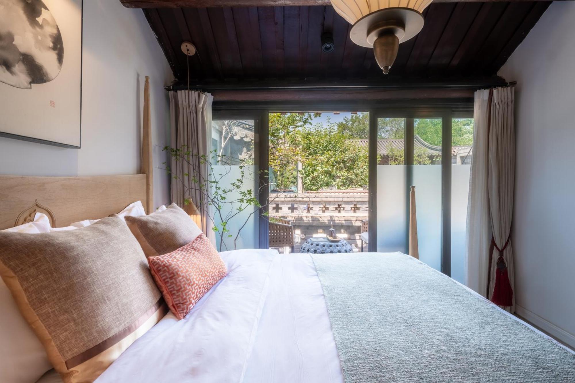 Beijing Le Zai Nan Luo Gu Xiang Wang Fu Jing Forbidden City Courtyard Hotel&Free Laundry Service&Free Coffee And Dumpling Experience Service Exteriör bild